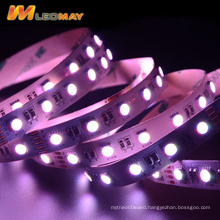 Hot-sell SMD5050 4in1 Magic Flexible LED Strip With High Density Bendable Bright